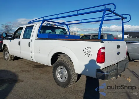 2012 Ford F-250 Xl из США, поврежденный, VIN 1FT7W2B6XCEB96823